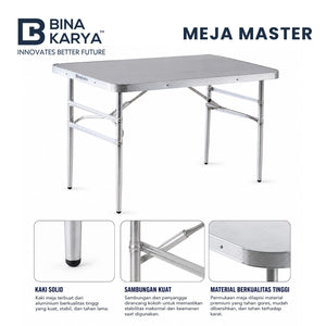 Meja Lipat Master