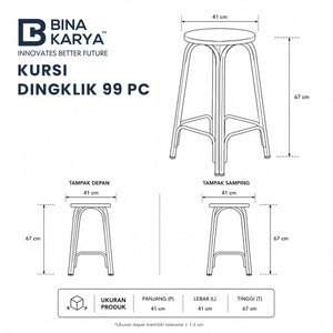 Kursi Dingklik 99 PC