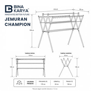 Jemuran Champion SP