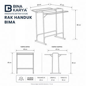 Rak Handuk Bima