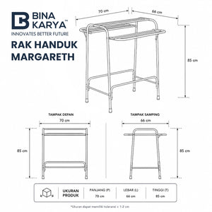 Rak Handuk Margareth